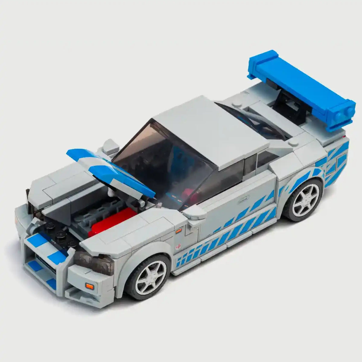 Capo y motor Lego Skyline R34
