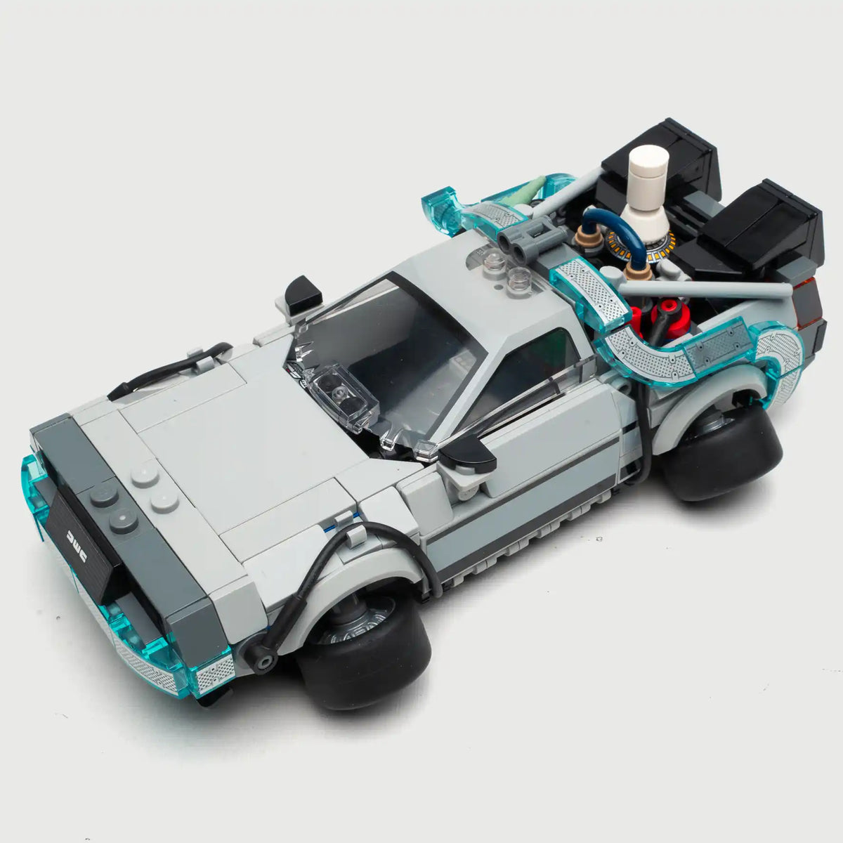 Ruedas inclinadas Lego Delorean
