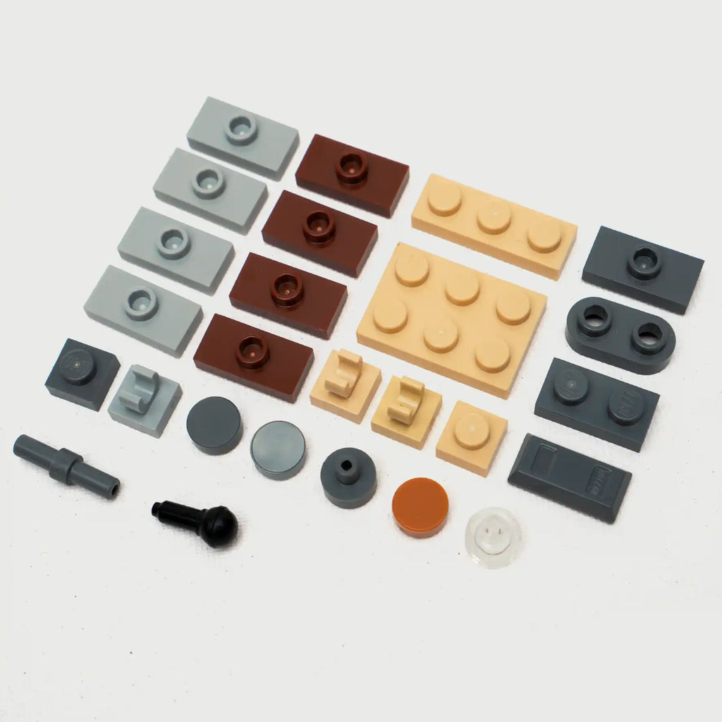Kit piezas Tercera película Lego Delorean