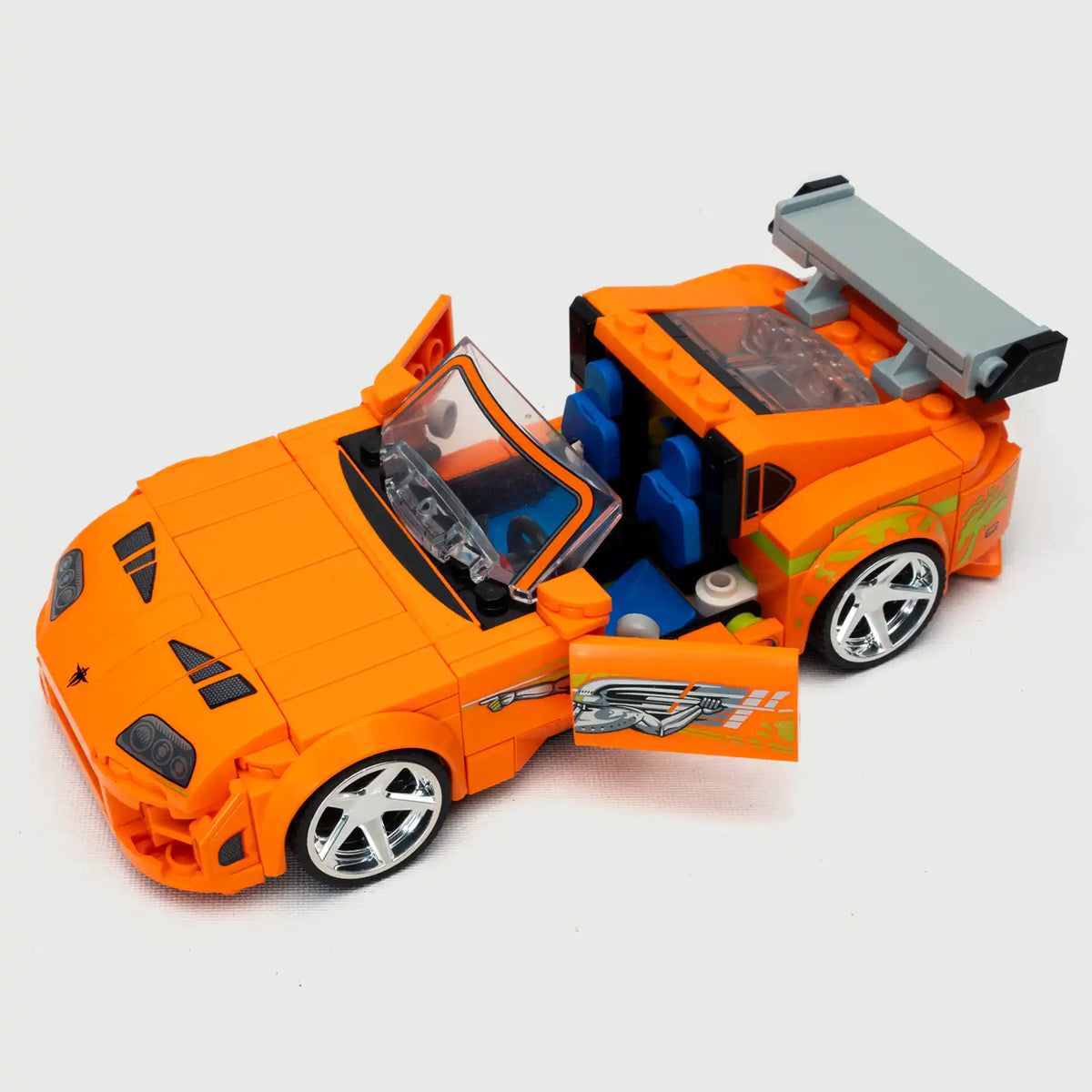 Kit piezas Lego puertas Supra MK4 Fast and Furious