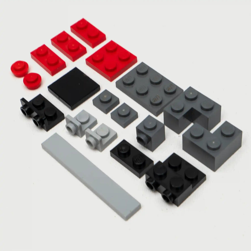 Kit piezas capó liso sin bultos para Lego Delorean