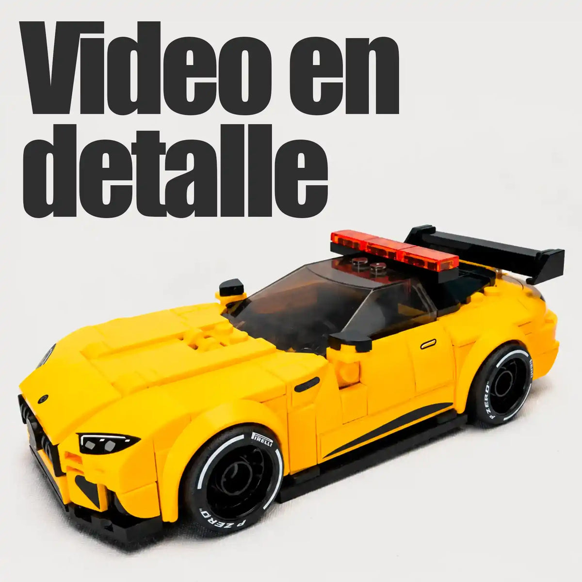 Kit piezas de Lego Safety car con Mercedes SL63