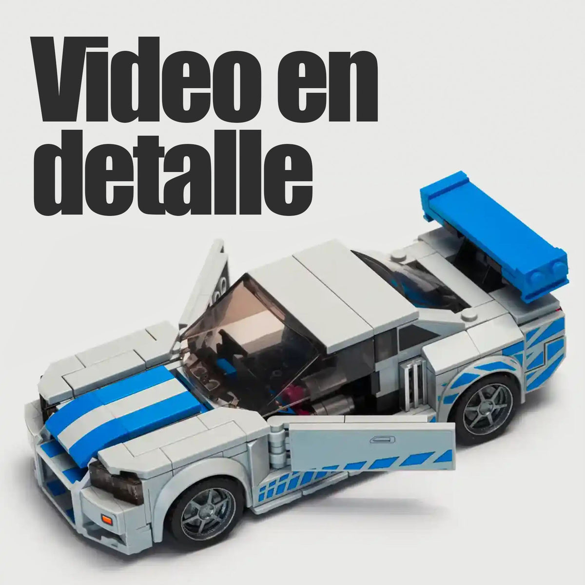 Kit piezas puertas Lego Nissan Skyline R34