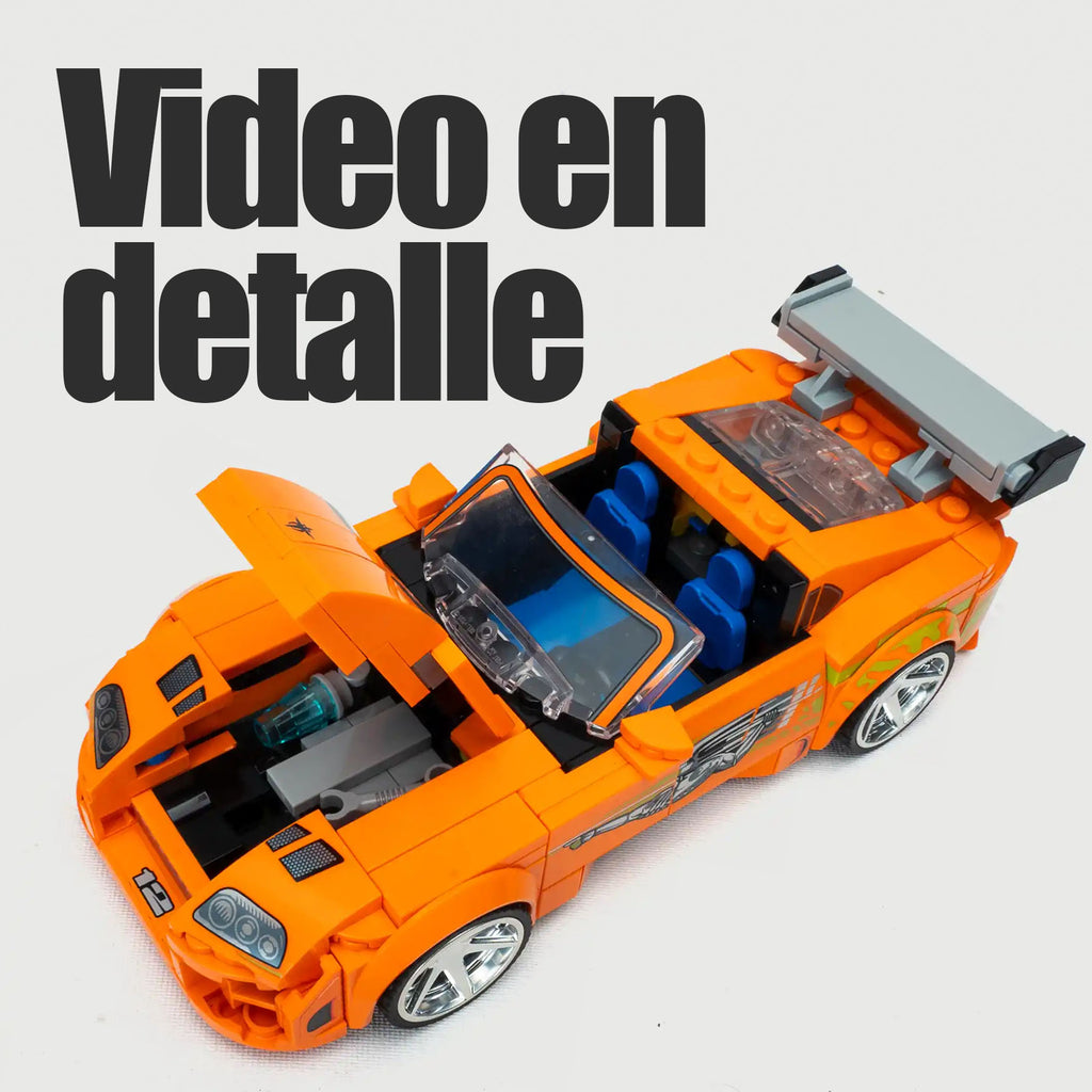 Kit piezas de Lego capó y motor Supra Mk4